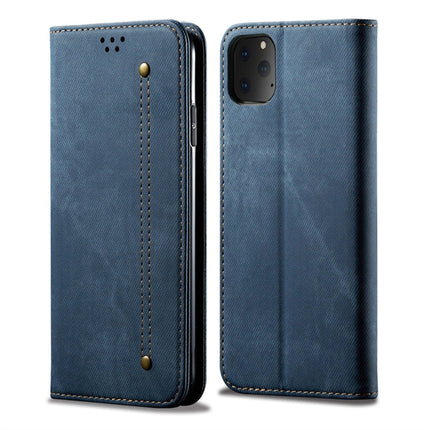 Denim Texture Casual Style Horizontal Flip Leather Case with Holder & Card Slots & Wallet, For iPhone 11 Pro Max, For iPhone 11 Pro, For iPhone 11, For iPhone X / XS, For iPhone XS Max, For Huawei Y9 (2019)