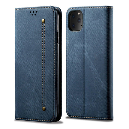 Denim Texture Casual Style Horizontal Flip Leather Case with Holder & Card Slots & Wallet, For iPhone 11 Pro Max, For iPhone 11 Pro, For iPhone 11, For iPhone X / XS, For iPhone XS Max, For Huawei Y9 (2019)