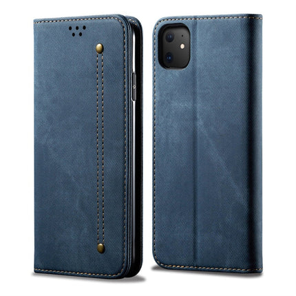 Denim Texture Casual Style Horizontal Flip Leather Case with Holder & Card Slots & Wallet, For iPhone 11 Pro Max, For iPhone 11 Pro, For iPhone 11, For iPhone X / XS, For iPhone XS Max, For Huawei Y9 (2019)