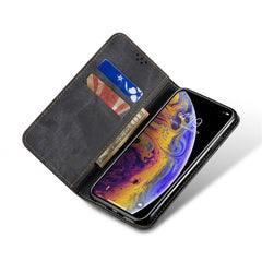 Denim Texture Casual Style Horizontal Flip Leather Case with Holder & Card Slots & Wallet, For iPhone X / XS, For iPhone XS Max