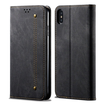 Denim Texture Casual Style Horizontal Flip Leather Case with Holder & Card Slots & Wallet, For iPhone 11 Pro Max, For iPhone 11 Pro, For iPhone 11, For iPhone X / XS, For iPhone XS Max, For Huawei Y9 (2019)