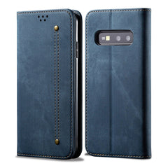 Denim Texture Casual Style Horizontal Flip Leather Case with Holder & Card Slots & Wallet, For Galaxy S10e, For Galaxy S10+, For Xiaomi Redmi 7, For Xiaomi Redmi 7A, For Xiaomi Redmi 8, For Xiaomi Redmi 8A, For Xiaomi Redmi Note 7 / 7 Pro