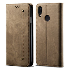 Denim Texture Casual Style Horizontal Flip Leather Case with Holder & Card Slots & Wallet, For Galaxy S10e, For Galaxy S10+, For Xiaomi Redmi 7, For Xiaomi Redmi 7A, For Xiaomi Redmi 8, For Xiaomi Redmi 8A, For Xiaomi Redmi Note 7 / 7 Pro