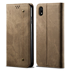 Denim Texture Casual Style Horizontal Flip Leather Case with Holder & Card Slots & Wallet, For Galaxy S10e, For Galaxy S10+, For Xiaomi Redmi 7, For Xiaomi Redmi 7A, For Xiaomi Redmi 8, For Xiaomi Redmi 8A, For Xiaomi Redmi Note 7 / 7 Pro