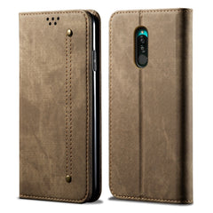 Denim Texture Casual Style Horizontal Flip Leather Case with Holder & Card Slots & Wallet, For Galaxy S10e, For Galaxy S10+, For Xiaomi Redmi 7, For Xiaomi Redmi 7A, For Xiaomi Redmi 8, For Xiaomi Redmi 8A, For Xiaomi Redmi Note 7 / 7 Pro