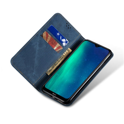 Denim Texture Casual Style Horizontal Flip Leather Case with Holder & Card Slots & Wallet, For Xiaomi Redmi 8A, For Galaxy A10s, For Xiaomi Mi 9
