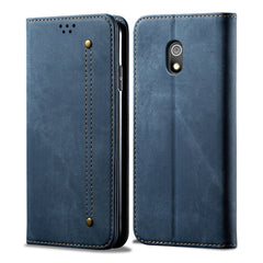 Denim Texture Casual Style Horizontal Flip Leather Case with Holder & Card Slots & Wallet, For Galaxy S10e, For Galaxy S10+, For Xiaomi Redmi 7, For Xiaomi Redmi 7A, For Xiaomi Redmi 8, For Xiaomi Redmi 8A, For Xiaomi Redmi Note 7 / 7 Pro