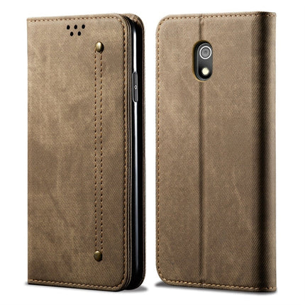 Denim Texture Casual Style Horizontal Flip Leather Case with Holder & Card Slots & Wallet, For Xiaomi Redmi 8A, For Galaxy A10s, For Xiaomi Mi 9