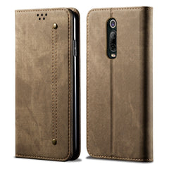 Denim Texture Casual Style Horizontal Flip Leather Case with Holder & Card Slots & Wallet, For Xiaomi Redmi Note 8, For OnePlus 7T, For Xiaomi Mi 9 Pro, For Xiaomi Mi 9, For OnePlus 7T Pro, For Xiaomi Mi 9T / Redmi K20, For Xiaomi Mi 9T Pro / Redmi K20