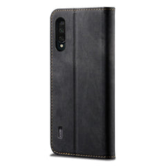 Denim Texture Casual Style Horizontal Flip Leather Case with Holder & Card Slots & Wallet, For Xiaomi Mi CC9e / Mi A3