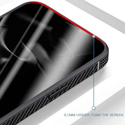 MG Series Carbon Fiber TPU + Clear PC Four-corner Airbag Shockproof Case, For iPhone 13 Pro, For iPhone 13 Pro Max