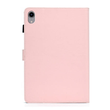 Pure Color Painting Horizontal Flip Leather Case with Card Slots & Holder & Lanyard & Sleep / Wake-up Function, For iPad mini 2024 / mini 6