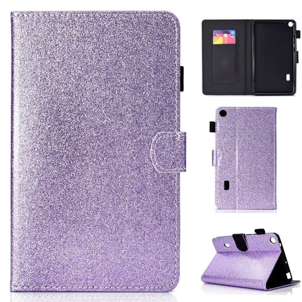 Varnish Glitter Powder Horizontal Flip Leather Case with Holder & Card Slot, For Huawei MediaPad M6 8.4, For Huawei MediaPad M6 10.8, For Huawei MediaPad T3 7.0, For Huawei MediaPad T3 10.0