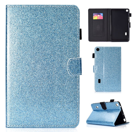 Varnish Glitter Powder Horizontal Flip Leather Case with Holder & Card Slot, For Huawei MediaPad M6 8.4, For Huawei MediaPad M6 10.8, For Huawei MediaPad T3 7.0, For Huawei MediaPad T3 10.0