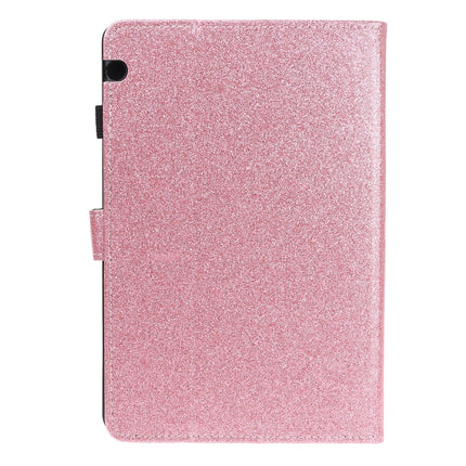 Varnish Glitter Powder Horizontal Flip Leather Case with Holder & Card Slot, For Huawei MediaPad T5, For iPad 10.2 / 10.5, For iPad 2 / 3 / 4, For iPad Air / Air 2 / iPad 9.7