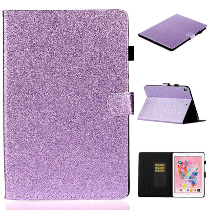 Varnish Glitter Powder Horizontal Flip Leather Case with Holder & Card Slot, For Huawei MediaPad T5, For iPad 10.2 / 10.5, For iPad 2 / 3 / 4, For iPad Air / Air 2 / iPad 9.7