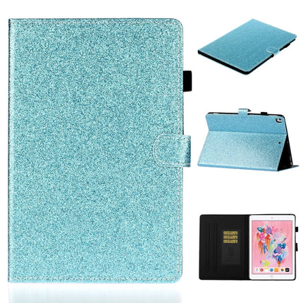 Varnish Glitter Powder Horizontal Flip Leather Case with Holder & Card Slot, For Huawei MediaPad T5, For iPad 10.2 / 10.5, For iPad 2 / 3 / 4, For iPad Air / Air 2 / iPad 9.7