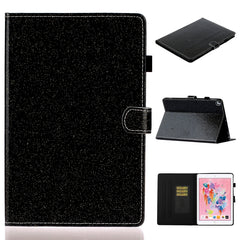 Varnish Glitter Powder Horizontal Flip Leather Case with Holder & Card Slot, For Huawei MediaPad T5, For iPad 10.2 / 10.5, For iPad 2 / 3 / 4, For iPad Air / Air 2 / iPad 9.7