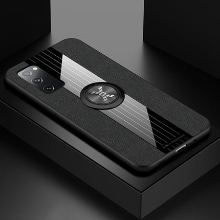 XINLI Stitching Cloth Textue Shockproof TPU Protective Case with Ring Holder, For Samsung Galaxy S20, For Samsung Galaxy S20 FE, For Samsung Galaxy S20+, For Samsung Galaxy S20 Ultra, For Samsung Galaxy S21 5G