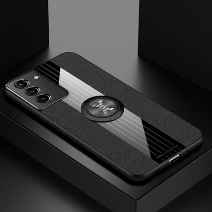 XINLI Stitching Cloth Textue Shockproof TPU Protective Case with Ring Holder, For Samsung Galaxy S21 Ultra 5G, For Samsung Galaxy S21+ 5G