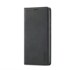LC.IMEEKE Strong Magnetism Ultra-thin Horizontal Flip Matte TPU + PU Leather Case with Holder & Card Slots & Wallet, For Samsung Galaxy A32 5G