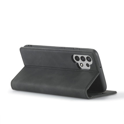 LC.IMEEKE Strong Magnetism Ultra-thin Horizontal Flip Matte TPU + PU Leather Case with Holder & Card Slots & Wallet, For Samsung Galaxy A32 5G