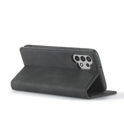 LC.IMEEKE Strong Magnetism Ultra-thin Horizontal Flip Matte TPU + PU Leather Case with Holder & Card Slots & Wallet, For Samsung Galaxy A32 5G