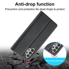 LC.IMEEKE Strong Magnetism Ultra-thin Horizontal Flip Matte TPU + PU Leather Case with Holder & Card Slots & Wallet, For Samsung Galaxy A32 5G