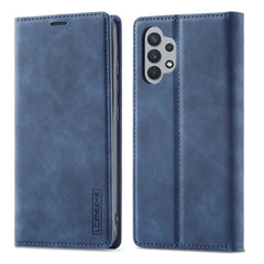 LC.IMEEKE Strong Magnetism Ultra-thin Horizontal Flip Matte TPU + PU Leather Case with Holder & Card Slots & Wallet, For Samsung Galaxy A32 5G