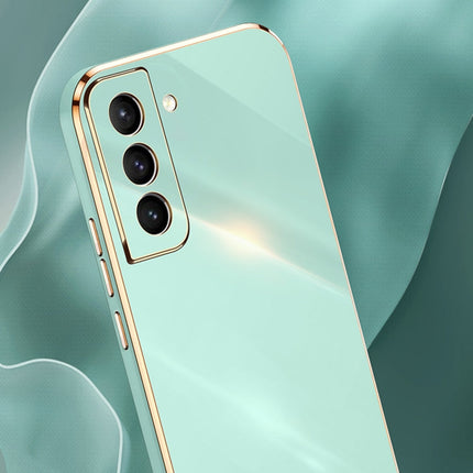 XINLI Straight Edge 6D Electroplate TPU Phone Case