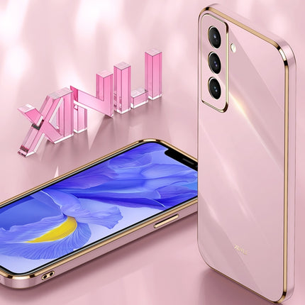 XINLI Straight Edge 6D Electroplate TPU Phone Case
