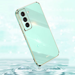 XINLI Straight Edge 6D Electroplate TPU Phone Case