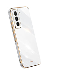XINLI Straight Edge 6D Electroplate TPU Phone Case