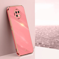XINLI Straight Edge 6D Electroplate TPU Phone Case