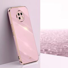 XINLI Straight Edge 6D Electroplate TPU Phone Case