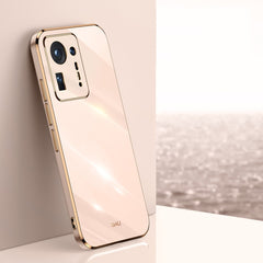 XINLI Straight Edge 6D Electroplate TPU Phone Case
