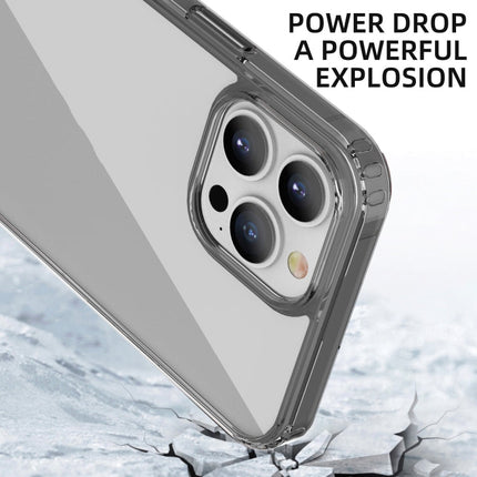 iPAKY Transparent Shockproof TPU + PC Protective Case, For iPhone 13, For iPhone 13 Pro, For iPhone 13 Pro Max