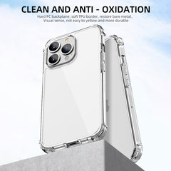 iPAKY Crystal Clear Series Transparent Shockproof TPU + PC Protective Case, For iPhone 13 mini, For iPhone 13, For iPhone 13 Pro, For iPhone 13 Pro Max