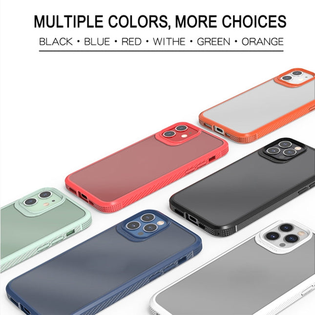 MG Series Carbon Fiber TPU + Clear PC Four-corner Airbag Shockproof Case, For iPhone 12 Pro Max, For iPhone 12 / 12 Pro, For iPhone 11 Pro, For iPhone 11 Pro Max