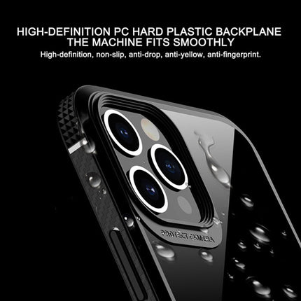 MG Series Carbon Fiber TPU + Clear PC Four-corner Airbag Shockproof Case, For iPhone 12 Pro Max, For iPhone 12 / 12 Pro, For iPhone 11 Pro, For iPhone 11 Pro Max