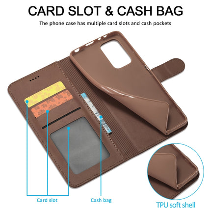 LC.IMEEKE Calf Texture Horizontal Flip Leather Case with Holder & Card Slots & Wallet, For Xiaomi Redmi 10