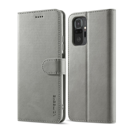 LC.IMEEKE Calf Texture Horizontal Flip Leather Case with Holder & Card Slots & Wallet, For Xiaomi Redmi 10