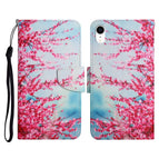 For iPhone XR / Red Cherry Blossoms
