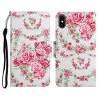 For iPhone X / XS / Rose Flower
