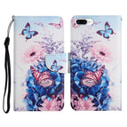 For iPhone 8 Plus & 7 Plus / Purple Butterfly