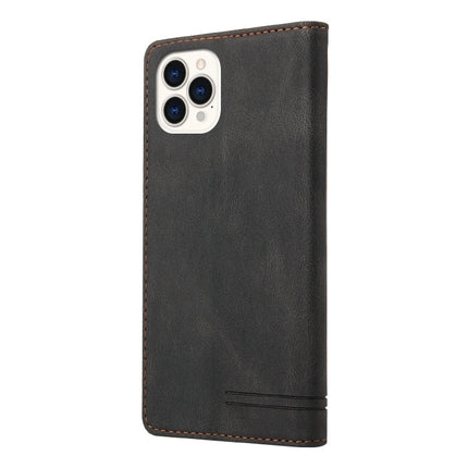 Skin Feel Anti-theft Brush Horizontal Flip Leather Case with Holder & Card Slots & Wallet, For iPhone 13 Pro Max, For iPhone 13 Pro, For iPhone 13, For iPhone 13 mini, For iPhone 12 Pro Max, For iPhone 12 / 12 Pro