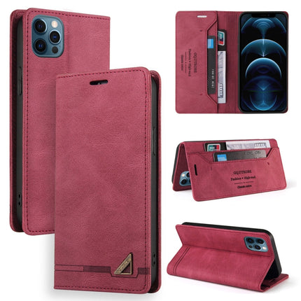 Skin Feel Anti-theft Brush Horizontal Flip Leather Case with Holder & Card Slots & Wallet, For iPhone 13 Pro Max, For iPhone 13 Pro, For iPhone 13, For iPhone 13 mini, For iPhone 12 Pro Max, For iPhone 12 / 12 Pro