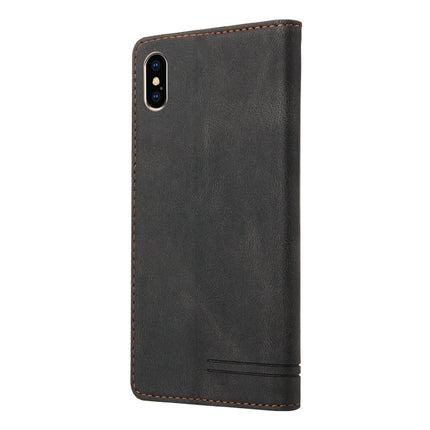 Skin Feel Anti-theft Brush Horizontal Flip Leather Case with Holder & Card Slots & Wallet, For iPhone X / XS, For iPhone SE 2022 / SE 2020 / 8 / 7, For iPhone 8 Plus & 7 Plus