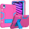 Contrast Color Robot Shockproof Silicone + PC Protective Case with Holder & Pen Slot, For iPad mini 2024 / mini 6