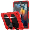 Shockproof Colorful Silicone + PC Protective Case with Holder & Pen Slot, For iPad 10.2 2021 / 2020 / 2019